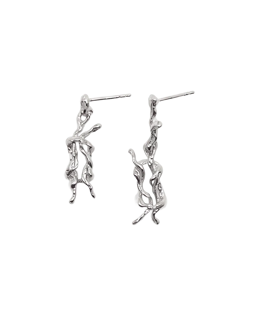 &knot earrings