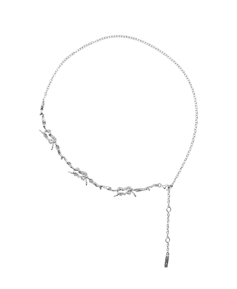 &knot necklace