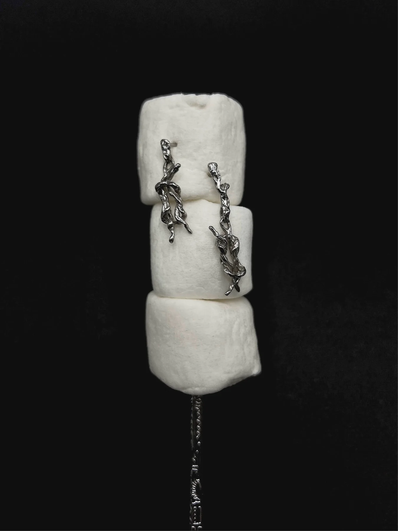 &knot earrings
